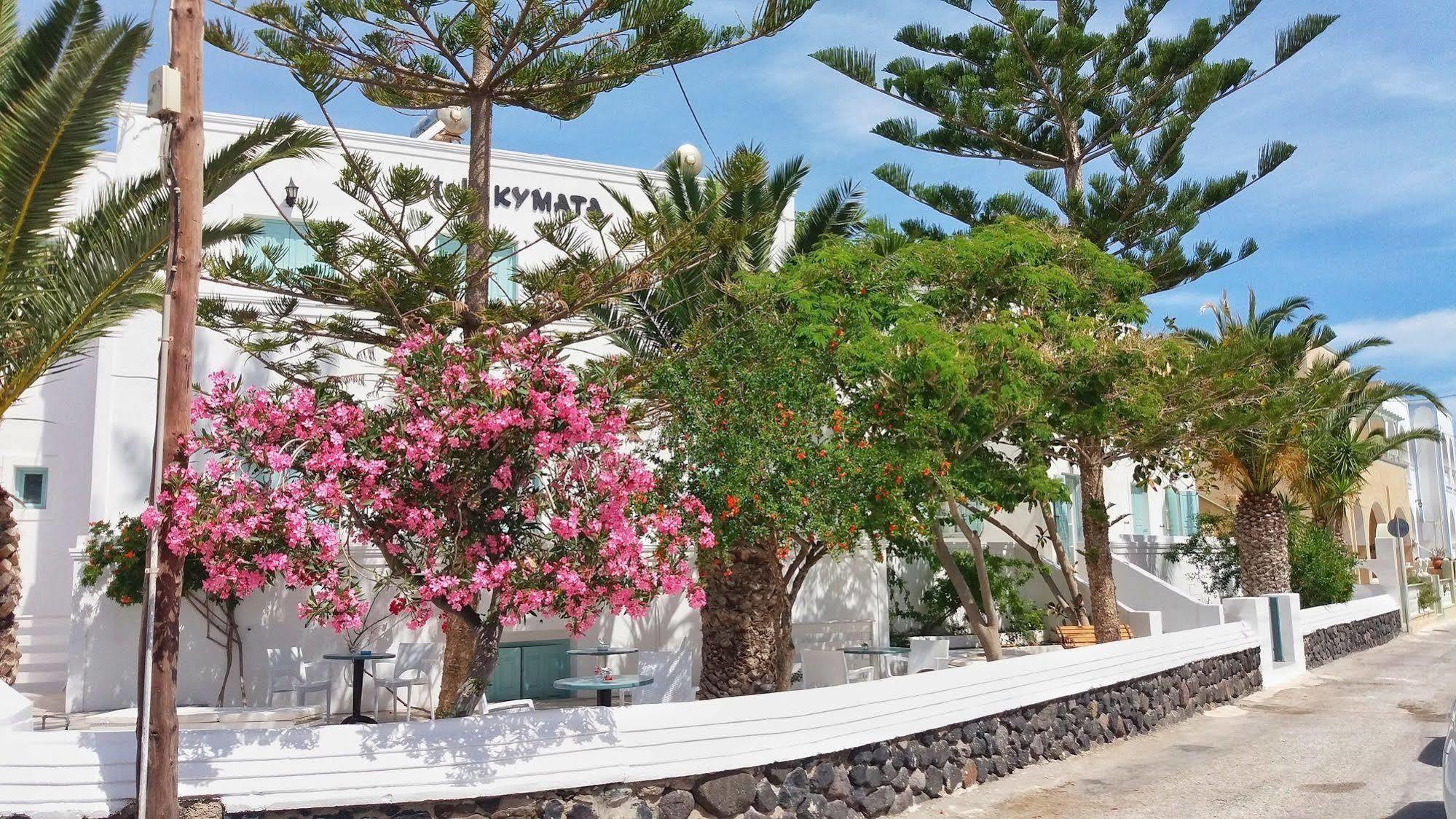 Kymata Hotel Kamári Buitenkant foto